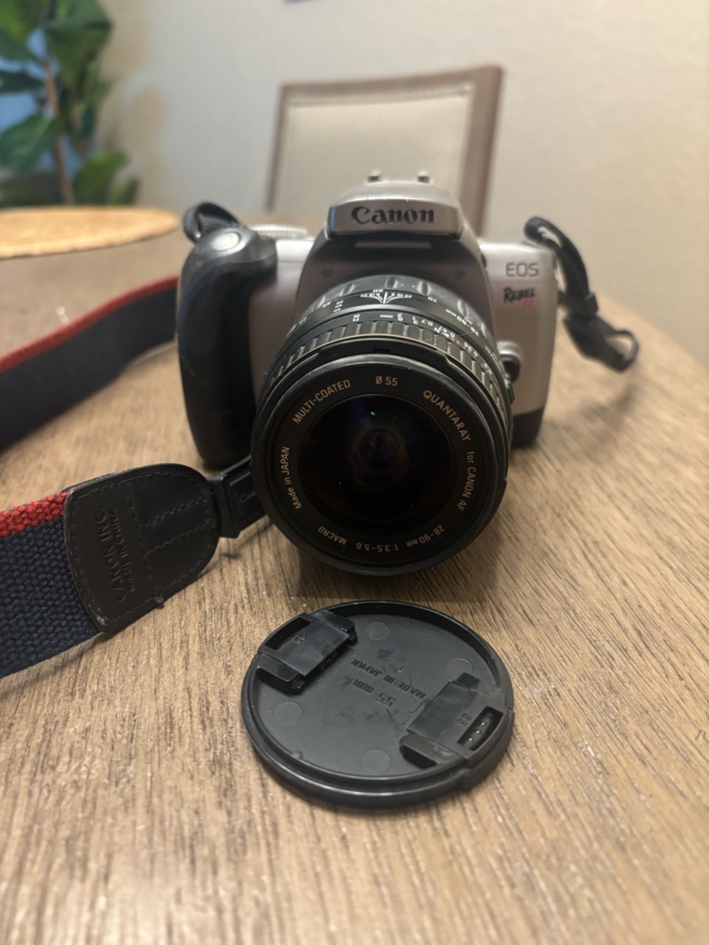 Canon T5 with 18-55mm lens
